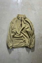 yÁzCOLUMBIA (RrA) HALF ZIP SWEATSHIRT n[t Wbv XEFbgVc KHAKI [SIZE: L USED]