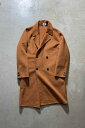 yÁzGENTLE X COVER (WFg x Jo[) DOUBLE WOOL COAT _u E[ R[g CAMEL [SIZE: XL USED]