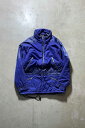 yÁzGAP (Mbv) Y2K ERALY 00'S HALF ZIP NYLON PUFF JACKET 00N㏉ n[tWbv iC pt WPbg BLUE [SIZE: S USED]