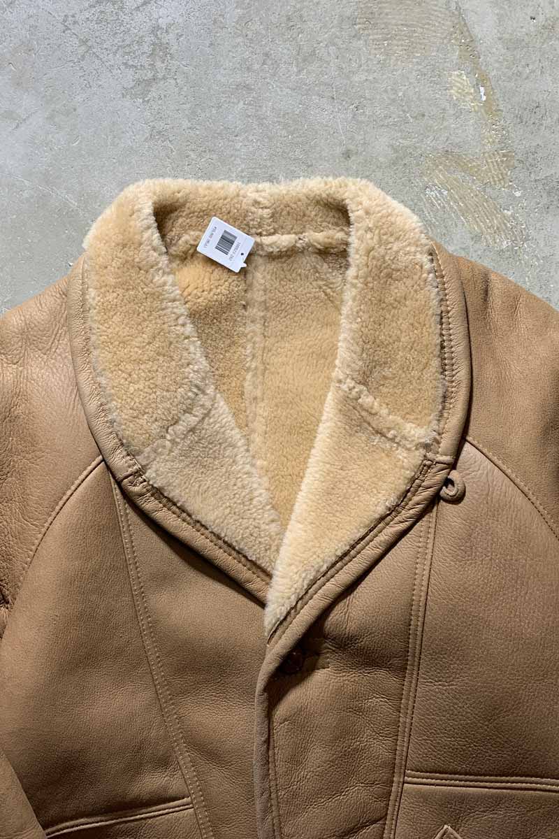 レザー　ジャケット　おしゃれ 重厚第一層 羊 革 レザージャケット メンズ スリム ショート バイク オートバイ アーバン Lingge タン