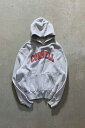 yÁzTHE CORNELL STORE (U J[l XgA) MADE IN USA 90'S CORNELL PRINT SWEAT HOODIE USA 90N J[l vg XEFbg t[fB[ GRAY [SIZE: L USED]