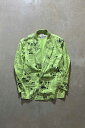 yÁzCOLLUSION (R[W) DESIGN TAILORED COAT fUC eC[h R[g NEON [SIZE: XL USED]