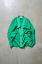 yÁzSALVATORE FERRAGAMO (T@g[tFK) MADE IN ITALY 90'S WOOL KNIT CARDIGAN C^A 90N E[ jbg J[fBK / GREEN [SIZE: M USED]