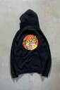 SANTA CRUZ (サンタクルーズ) SPONGE BOB LOGO SWEAT HOODIE スポンジ ボブ ロゴ スウェット フーディー / BLACK 