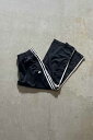 yÁzADIDAS (AfB_X) SIDE-SNAP TRACK PANTS TCh Xibv gbN pc BLACK [SIZE: S USED]