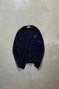 yÁzIZOD (AC]bh) MADE IN USA 90'S ACRYLIC KNIT CARDIGAN USA 90N AN jbg J[fBK / NAVY [SIZE: L USED]