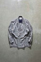 yÁzJAEGAR (CG[K[) MADE IN ENGLAND 90'S DOUBLE CHECK TAILRED JACKET COh 90N _u `FN eC[h WPbg GREY [SIZE: M USED]