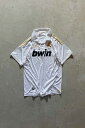 【中古】ADIDAS (アディダス) 11-12 039 S REAL MADRID BWIN FOOTBALL SHIRT 11-12年 レアル マドリード ビーウィン フットボール シャツ WHITE SIZE: L USED