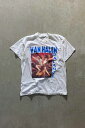 yÁzFRUIT OF THE LOOM (t[c Iu U [) MADE IN USA 95'S WORLD TOUR VAN HALEN PRINT BAND T-SHIRT USA 95N [hcA[ @ wC vg oh TVc WHITE [SIZE: XL USED]