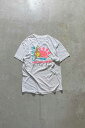 yÁzHANES (wCY) MADE IN USA 80'S CLUB LEISURE LOGO T-SHIRT USA 80N Nu W[ S eB[Vc WHITE [SIZE: L USED]