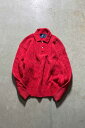 yÁzRALPH LAUREN (t[) 90'S CABLE COTTON KNIT POLO SHIRT 90N P[u Rbg jbg | Vc RED [SIZE: M USED]