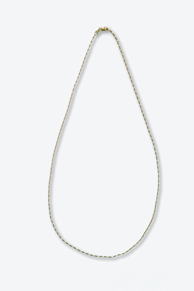 樂天商城 - 【中古】 VINTAGE JEWELRY (ヴィンテージ ジュエリー) MADE IN ITALY 14K(585) GOLD NECKLACE 2.24G 14金 イタリア製 ヴィンテージ ゴールドネックレス GOLD [ONE SIZE: USED]
