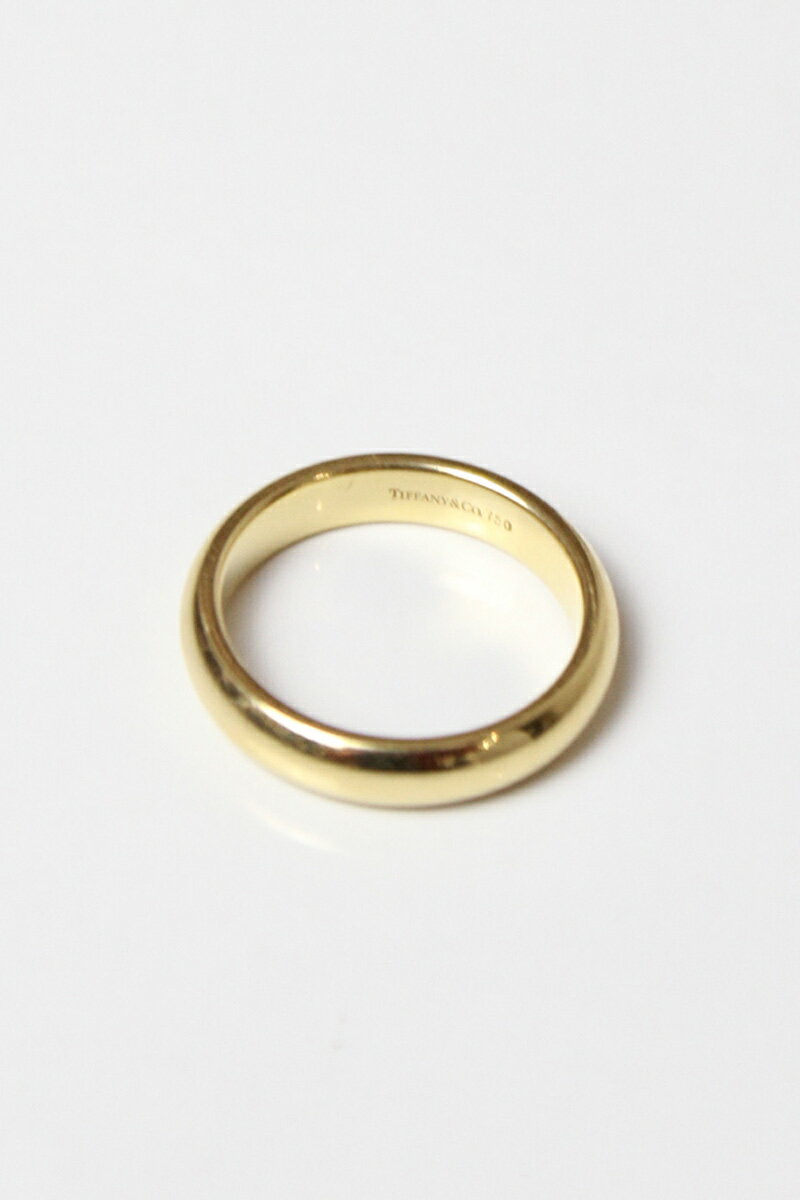 【中古】 TIFFANY&CO.(ティファニーアンドコー) VINTAGE JEWELRY (ヴィンテージ ジュエリー) 18K GOLD RING 8.05G 18金 ゴールド ヴィンテージ リング / GOLD [16号相当: USED]