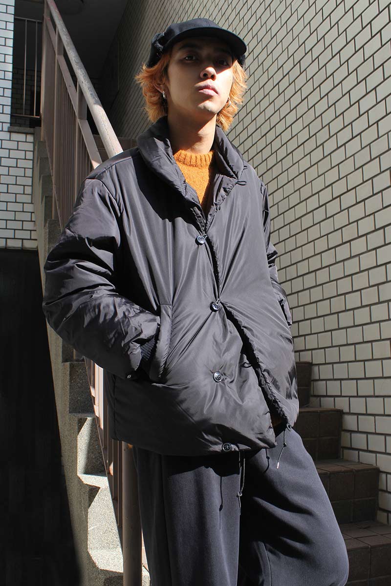 ARPENTEUR（アーペントル）LOFT J PRIMALOFT FILLED JACKET プリマロフト中綿ジャケットBLACK 