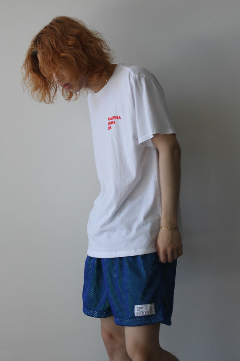 PASADENA LEISURE CLUB（パサデナ レジャー クラブ）PUFF LOGO TEE / ロゴグラフィックTシャツ WHITE［NEW]