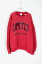 yÁz RUSSELL (bZ) MADE IN USA 90'S ARIZONA COYOTE SWEAT SHIRT USA 90N XEFbg Vc WINE RED [SIZE: 2XL USED]