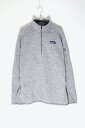 yÁzPATAGONIA (p^SjA) HALF-ZIP FLEECE JACKET n[t Wbv t[X WPbg LIGHT GRAY [SIZE: L USED]