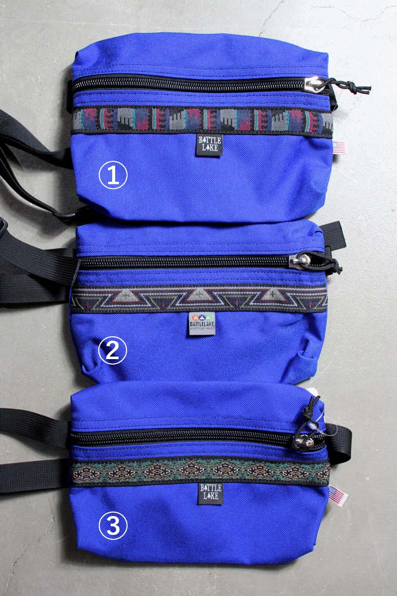 【ユニセックス新品】BATTLE LAKE (バトル レイク) FANNY PACK ファニー パック BLUE [ONE SIZE NEW] 2