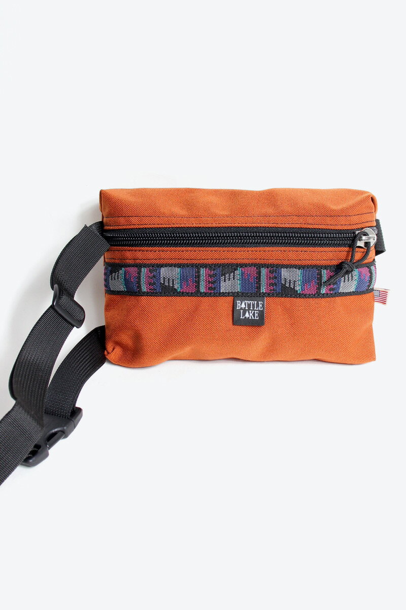 BATTLE LAKE (バトル レイク) FANNY PACK ファニー パック ORANGE 