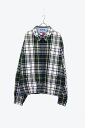 yÁzTOMMY HILFIGER (g~[ qtBK[) 90'S CHECK COTTON ZIP JACKET 90N `FbN Rbg Wbv WPbg MULTI [SIZE: XL USED]