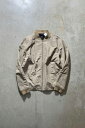 yÁzTHEORY (ZI[) ZIP UP LINEN POLY COTTON JACKET WbvAbv l | Rbg WPbg BEIGE [SIZE: L USED]