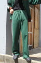 STOCKHOLM SURFBOARD CLUBiXgbNz T[t{[hNu) TRACK PANTS gbNpc FALL GREEN [NEW]