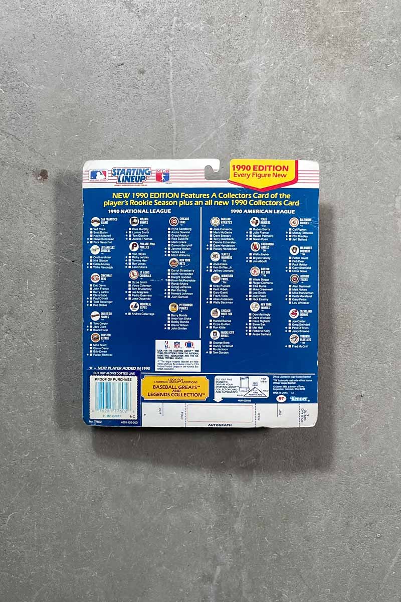 【中古】STARTING LINEUP (スターティング ラインナップ) 89'S FRED MCGRIFF FIGURE 89年 フレッド・マグリフ フィギュア WHITE [SIZE: ONE SIZE NOS/DEADSTOCK]