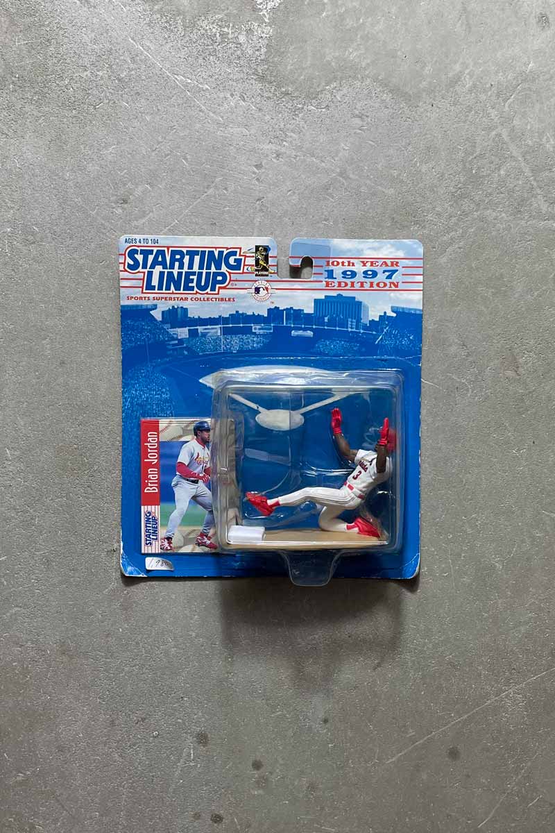 【中古】STARTING LINEUP (スターティング ラインナップ) 96'S BRIAN JORDAN FIGURE 96年 ブライアン・ジョーダン フィギュア WHITE [SIZE: ONE SIZE NOS/DEADSTOCK]