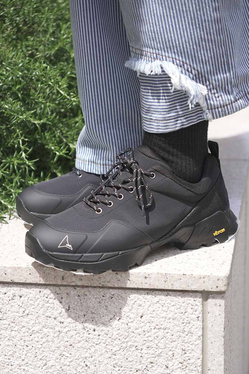 【メンズ新品】ROA (ロア) NEAL HIKING SHOES ハイキングシューズ BLACK [NEW]