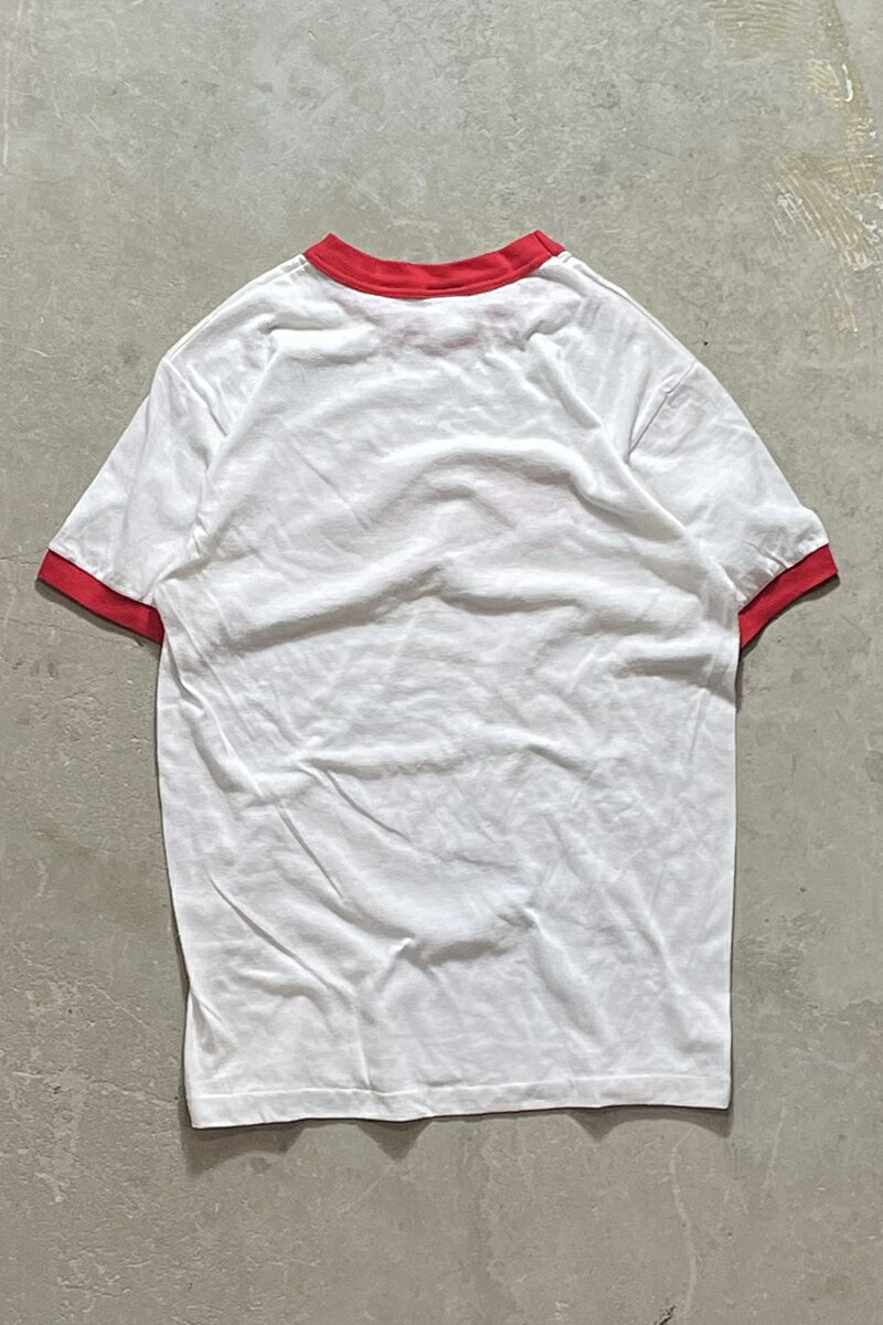 【中古】RIGHT IMAGE （ライトイメージ） MADE IN USA 86'S COCA COLA RINGR T-SHIRT USA製 86年 コカコーラ リンガー Tシャツ RED / WHITE [SIZE: M USED]