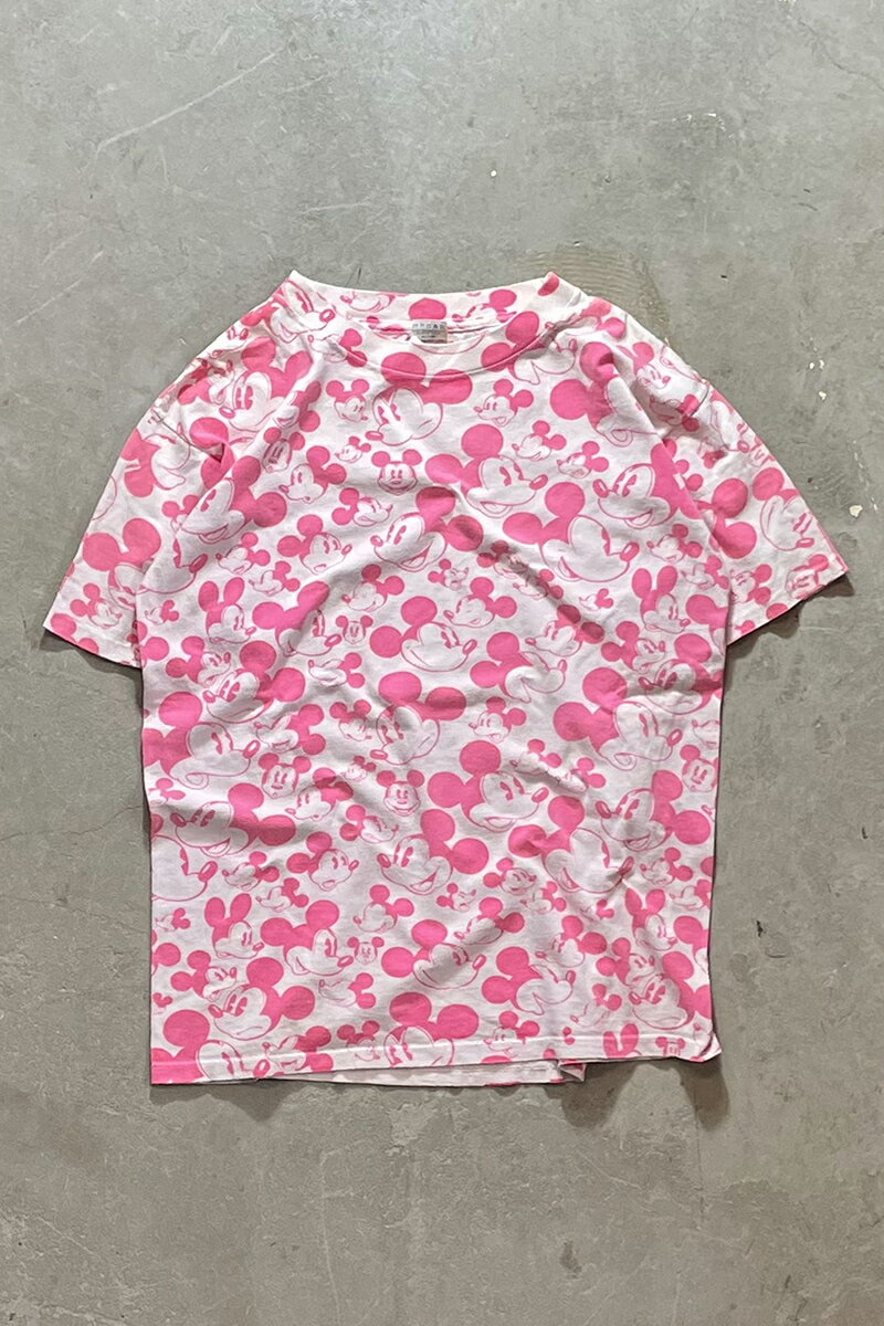 【中古】AMERICAN MARKETING WORKS (アメリカン マーケティング ワークス) MADE IN USA 80'S MICKEY T-..