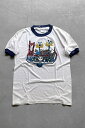 【中古】NO BRAND MADE IN USA 87'S PINK FLOYD WORLD TOUR RINGER BAND T-SHIRT USA製 87年...