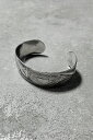 【中古】 VINTAGE SILVER JEWELRY (ヴィンテージ シルバー ジュエリー) SILVER NATIVE DESIGN BANGLE ネイティ...