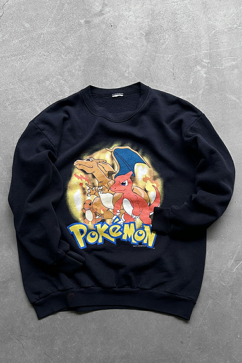 JULIUS NYC㤨֡šNO BRAND 99'S POKEMON SWEATSHIRT USA 99ǯ ݥ å BLACK [SIZE: S USED]פβǤʤ25,900ߤˤʤޤ