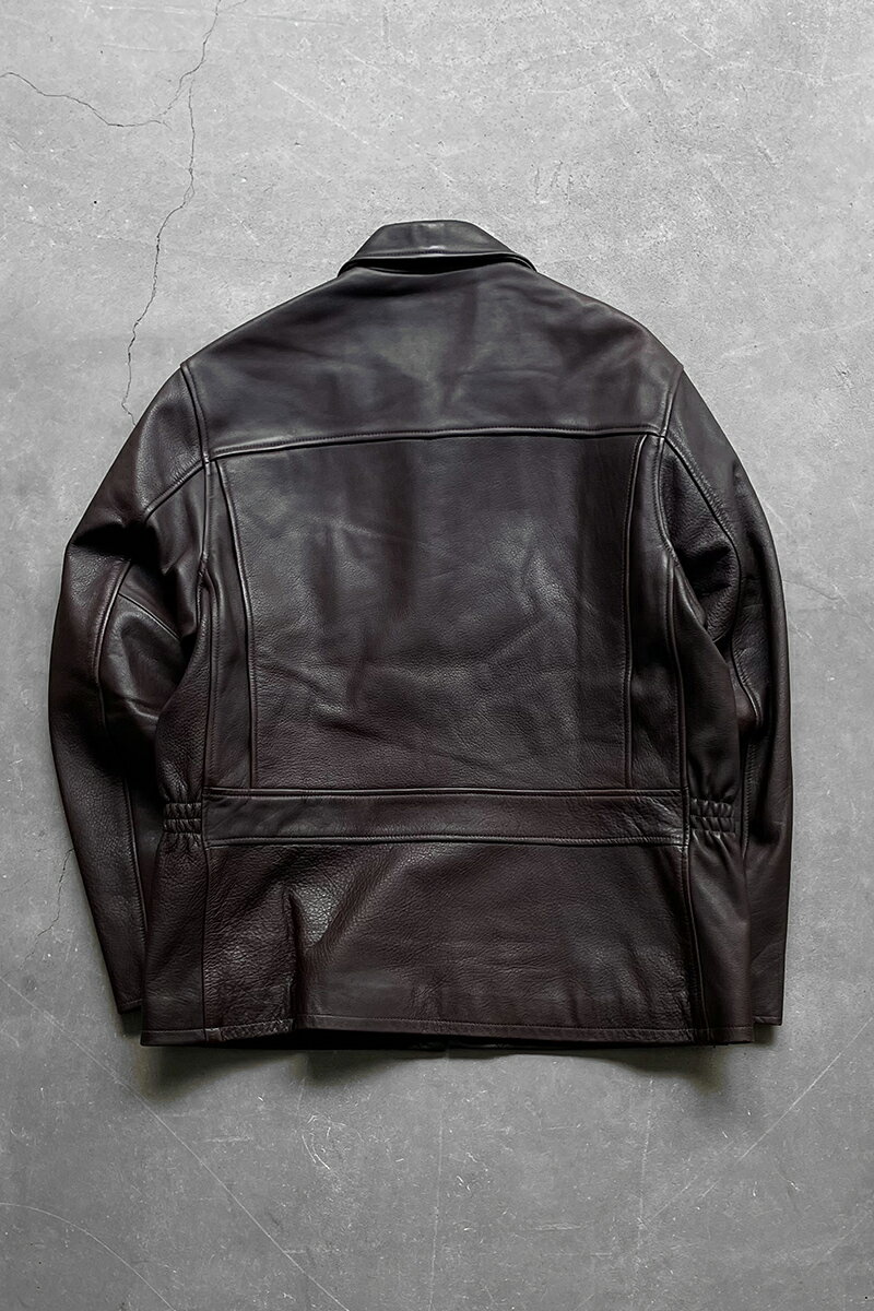 【中古】L.L.BEAN (エルエルビーン) MADE IN USA 80'S LEATHER JACKET アメリカ製 80年代 レザー ジャケット BROWN [SIZE: M USED]