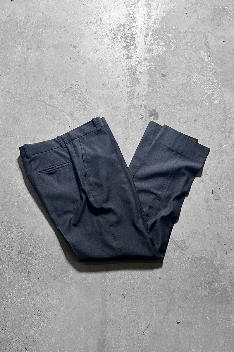 【中古】DORMEUIL (ドーメル) SUIT SET UP テーラード ジャケット ブレザー スラックス パンツ セットアップ CHARCOAL [SIZE: 41(M相当) USED]