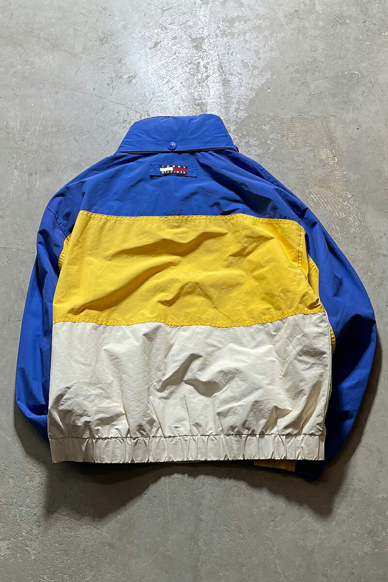 【中古】TOMMY HILFIGER (トミー ヒルフィガー) 90'S SAILING JACKET 90年代 セーリング ジャケット MULTI [SIZE: L USED]