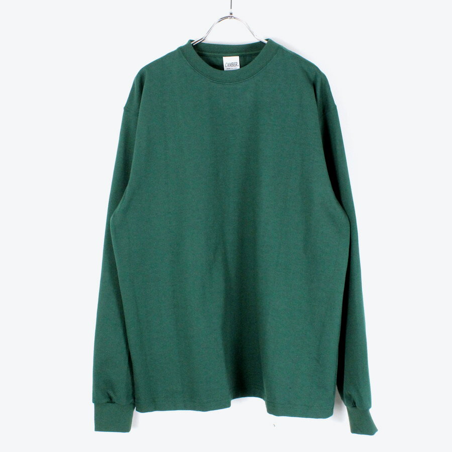 (KA) CAMBER SPORTS WEAR(キャンバー スポーツウェア) MADE IN USA #305 8OZ MAX WEIGHT L/S T-SHIRT USA製 8オンス マックスウェイト ロングスリーブTシャツ GREEN 