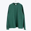 yYViz(KA) CAMBER SPORTS WEAR(Lo[ X|[cEFA) MADE IN USA #305 8OZ MAX WEIGHT L/S T-SHIRT USA 8IX }bNXEFCg OX[uTVc GREEN [NEW]