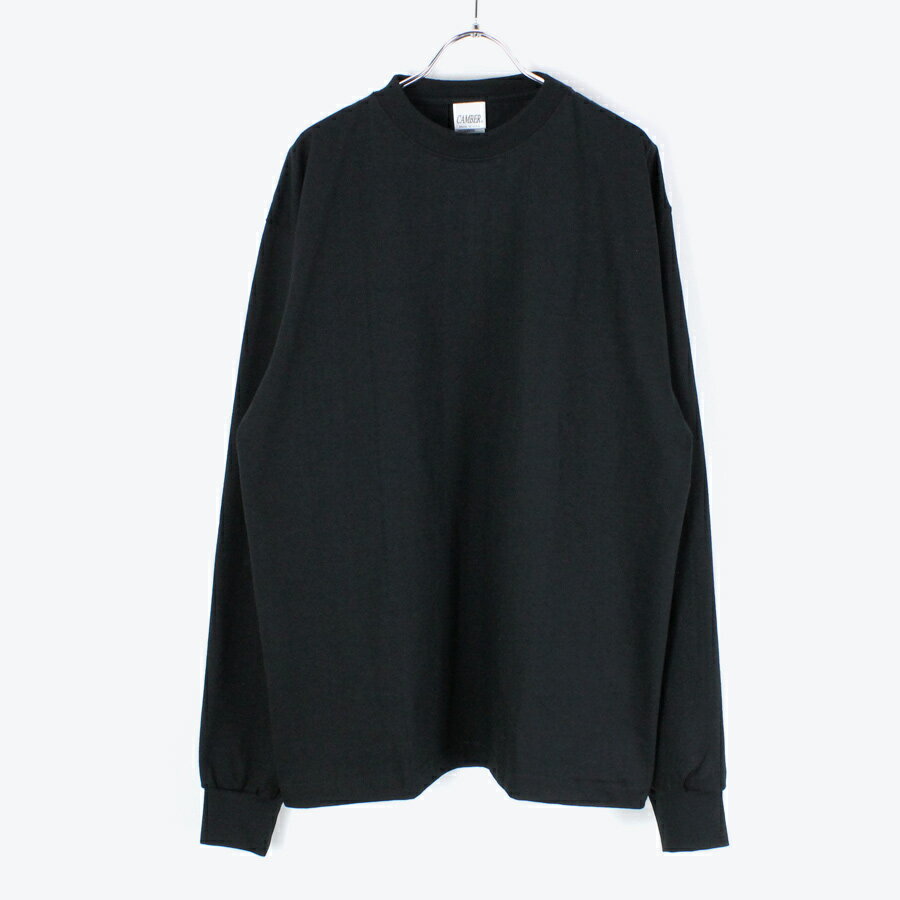 (KA) CAMBER SPORTS WEAR(キャンバー スポーツウェア) MADE IN USA #305 8OZ MAX WEIGHT L/S T-SHIRT USA製 8オンス マックスウェイト ロングスリーブTシャツ BLACK 