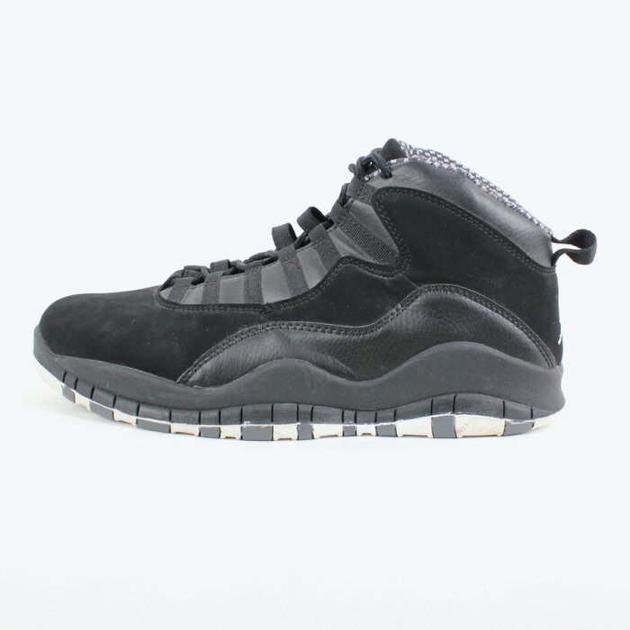 【中古】【送料無料】(KA)NIKE (ナイキ) AIR JORDAN 10 RETRO エアジョーダン 10 レトロ BLACK [USED:US11(29cm)]