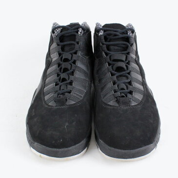 【中古】【送料無料】(KA)NIKE (ナイキ) AIR JORDAN 10 RETRO エアジョーダン 10 レトロ BLACK [USED:US11(29cm)]