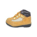 【中古】【子供服】TIMBERLAND(KIDS)(ティンバーランド) FIELD BOOTS フィールド ブーツ YELLOW NUBACK [SIZE:US8K USED]