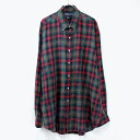 yÁzRALPH LAUREN(t[) L/S STRIPE BD SHIRT {^_EVc [SIZE:XL USED]