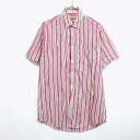 yÁzNO BRAND S/S STRIPE SHIRT XgCvVc[SIZE:S USED]