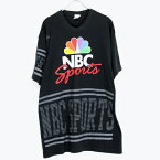 【中古】90年代SALEM SPORTS WEAR(セーラムスポーツウェア) MADE IN USA NBC SPORTS Tシャツ [SIZE:L USED]