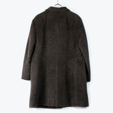 【中古】【WOMENS】【送料無料】(KA) MAX MARA (マックスマーラ) MADE IN ITALY MOHAIR COAT モヘアコート BROWN [SIZE:S相当 USED]