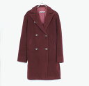 【中古】【送料無料】【WOMENS】(KA) JILSANDER (ジルサンダー) WOOL LONG COAT ウール ロング コート WINE RED [SIZE: 40 USED]