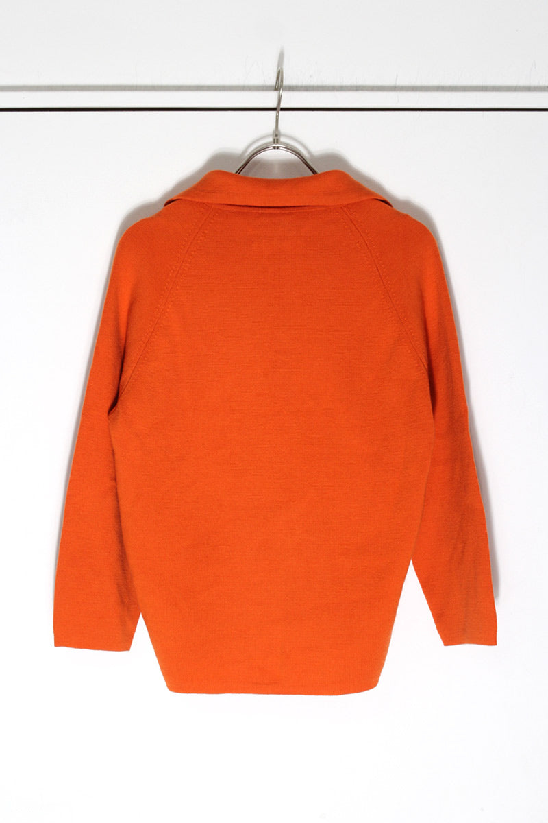 【中古】【WOMENS】FRANKLIN SIMON (フランクリン・シモン) MADE IN ITALY 70'S KNIT CARDIGAN ウールカーディガン　[USED]