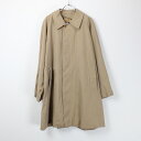 【中古】【送料無料】(KA)BURBERRYS PRORSUM/MARUZEN TOKYO (バーバリーズ プローサム/マルゼン東京) MADE IN ENGLAND 90 039 S SINGLE TRENCH COAT イングランド製 90年代 シングル トレンチコート BEIGE SIZE:L USED